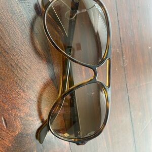 Ray-Ban Brown Aviator Sunglasses
